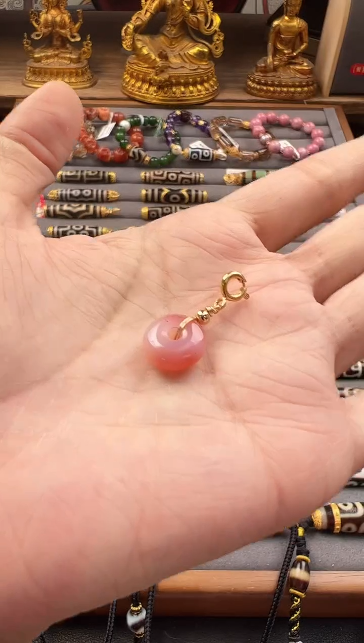 【闪购商品】玛瑙挂件银S925镶嵌吊坠