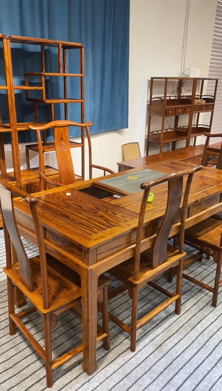 木纹家具改价链接  茶桌