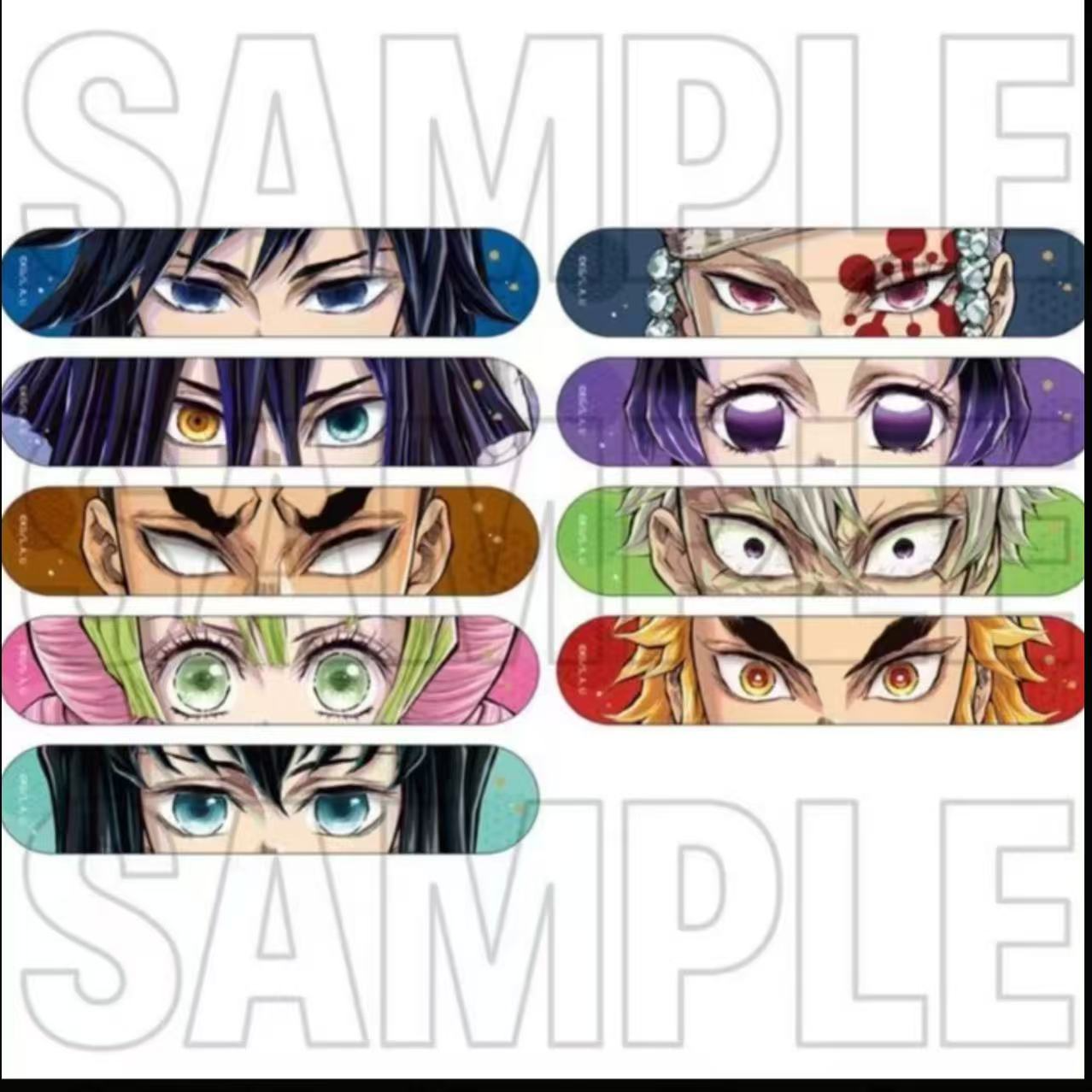 【鬼灭之刃】鬼灭眼神啪啪圈盲盒（未成年禁止下单）