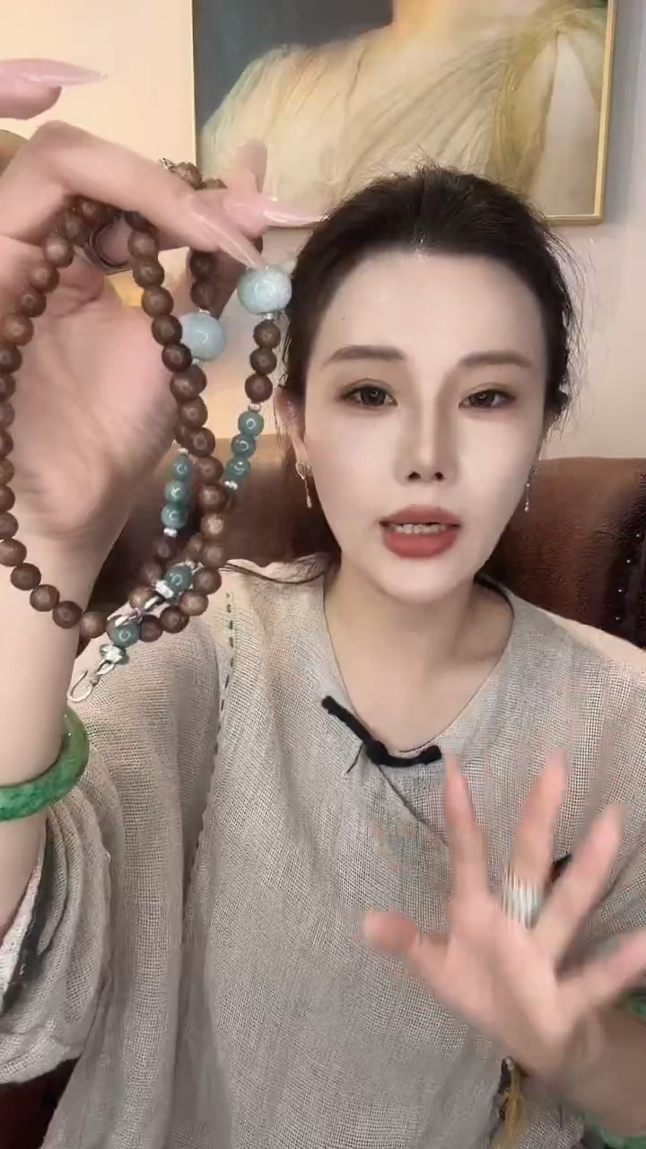 颈饰未镶嵌翡翠爱*妞翡翠E339