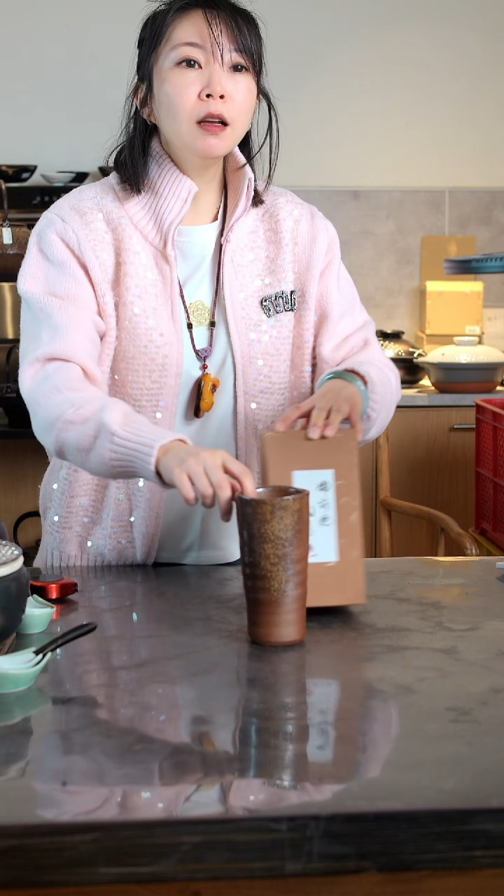 1725-3日本备前烧茶杯