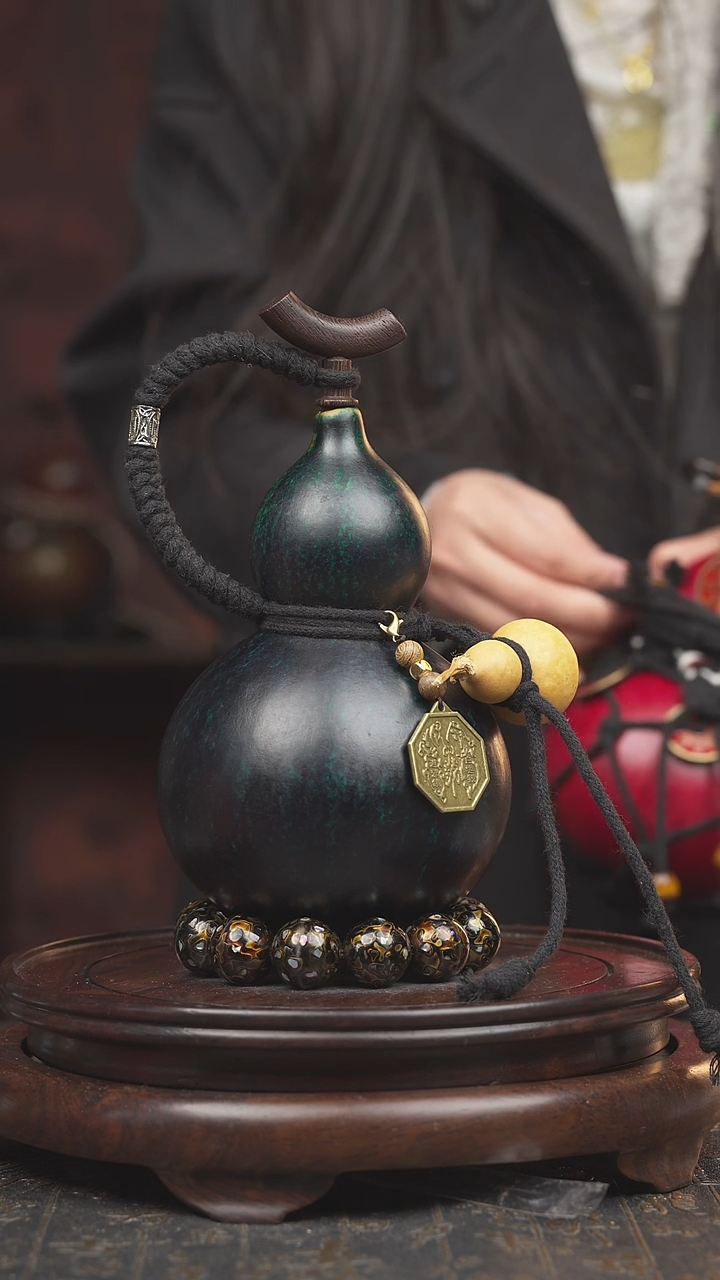 【闪购商品】99号大漆酒葫芦一物一图