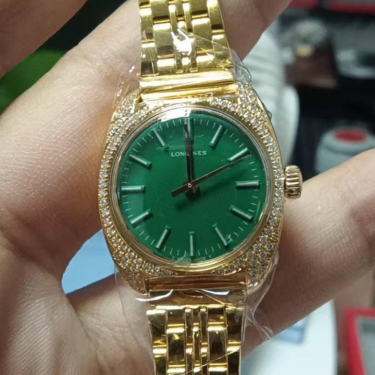95新 Longines/浪琴 【夏玮玮专属】自动盘33腕18.5/256108411