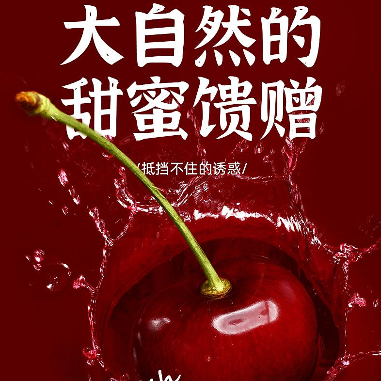 【顺丰空运】桑提娜智利进口车厘子1J4J5J应季水果内附果径卡