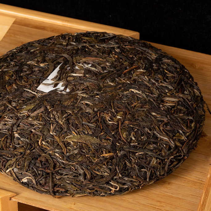 【DH10】2015年老茶 犀牛塘 普洱茶生茶200克饼茶  （2月23号）