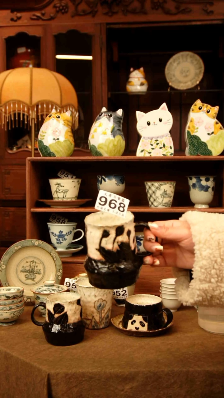 【闪购商品】其他土匪纯手工陶瓷咖啡杯968号