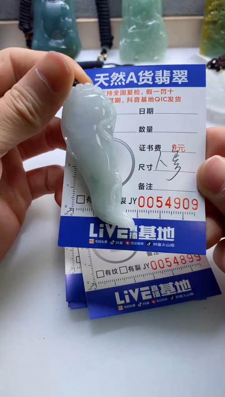 【闪购商品】翡翠挂件未镶嵌             