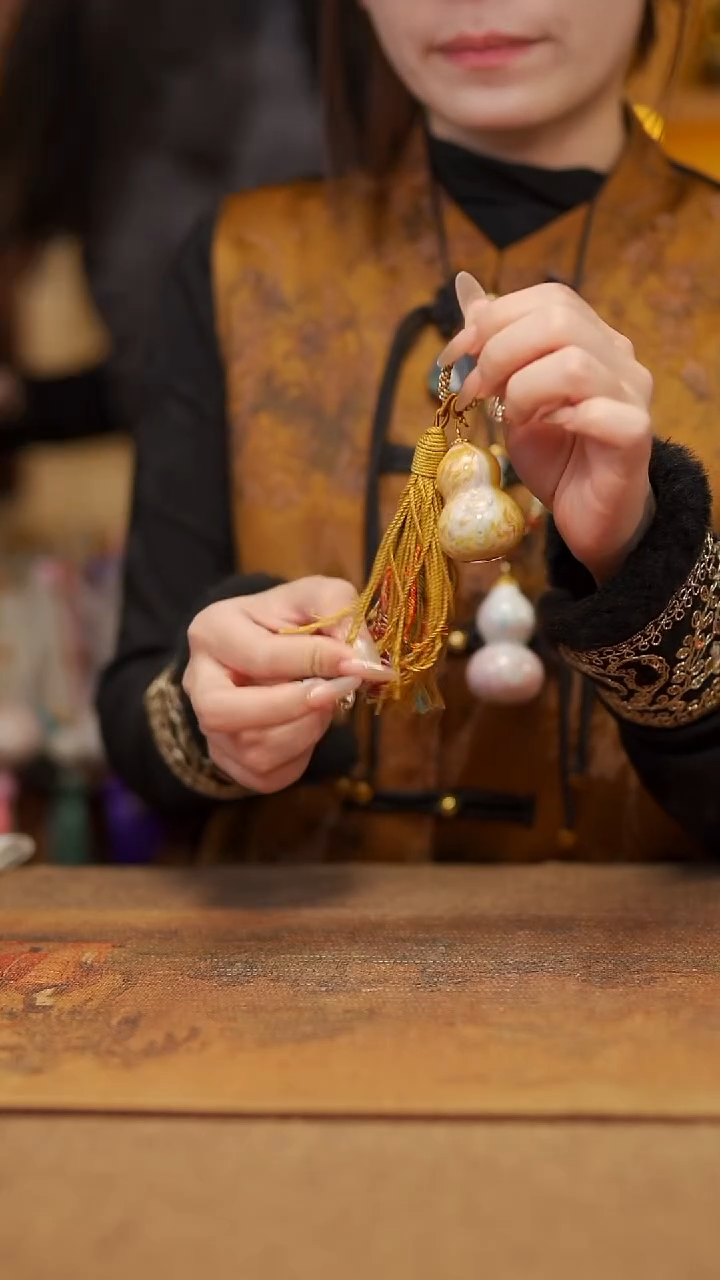 【闪购商品】345宴禾堂漆艺车挂葫芦68