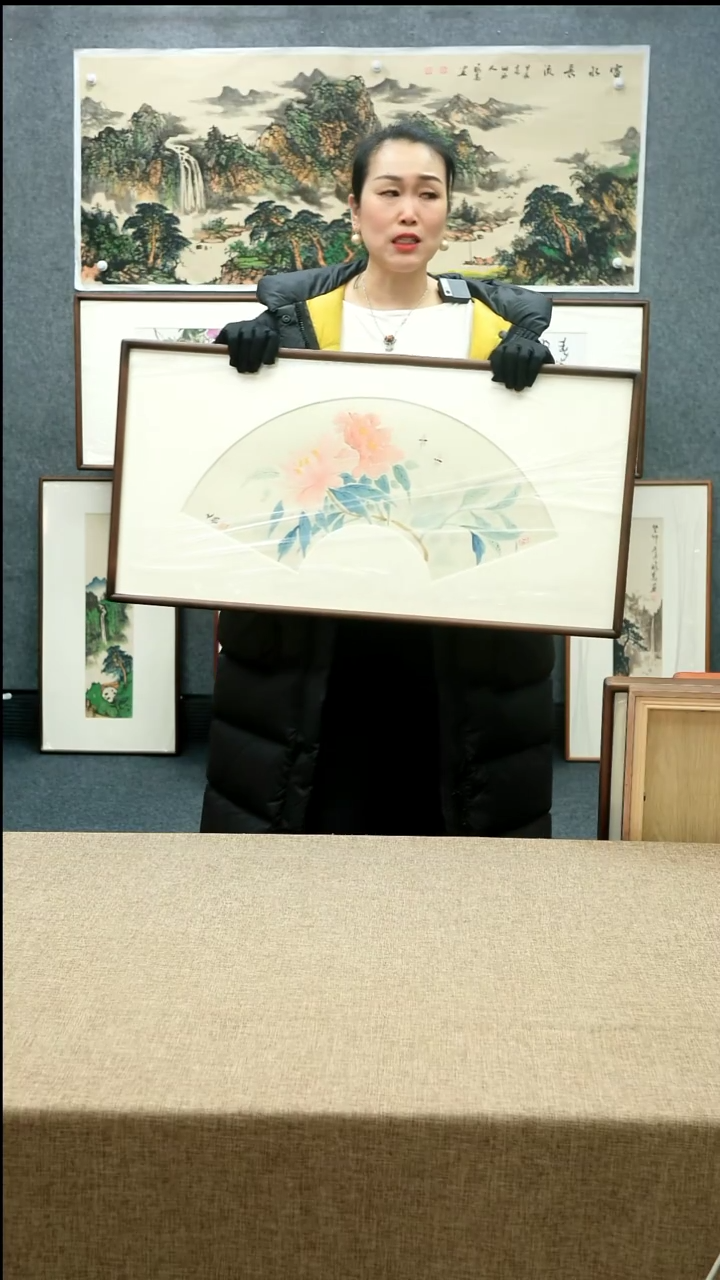 【闪购商品】国画42*82文诚老师花鸟