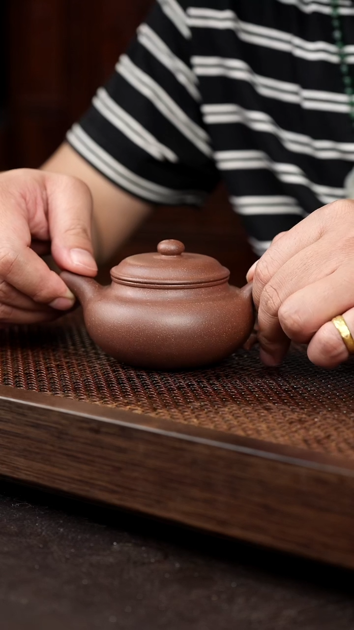 茶壶紫砂老紫泥仿古