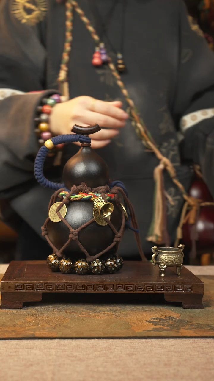 【闪购商品】279大漆葫芦一物一拍记葫堂出品