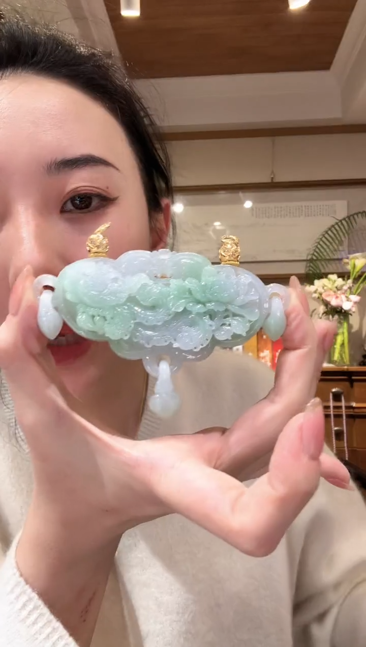 【闪购商品】翡翠颈饰未镶嵌国风