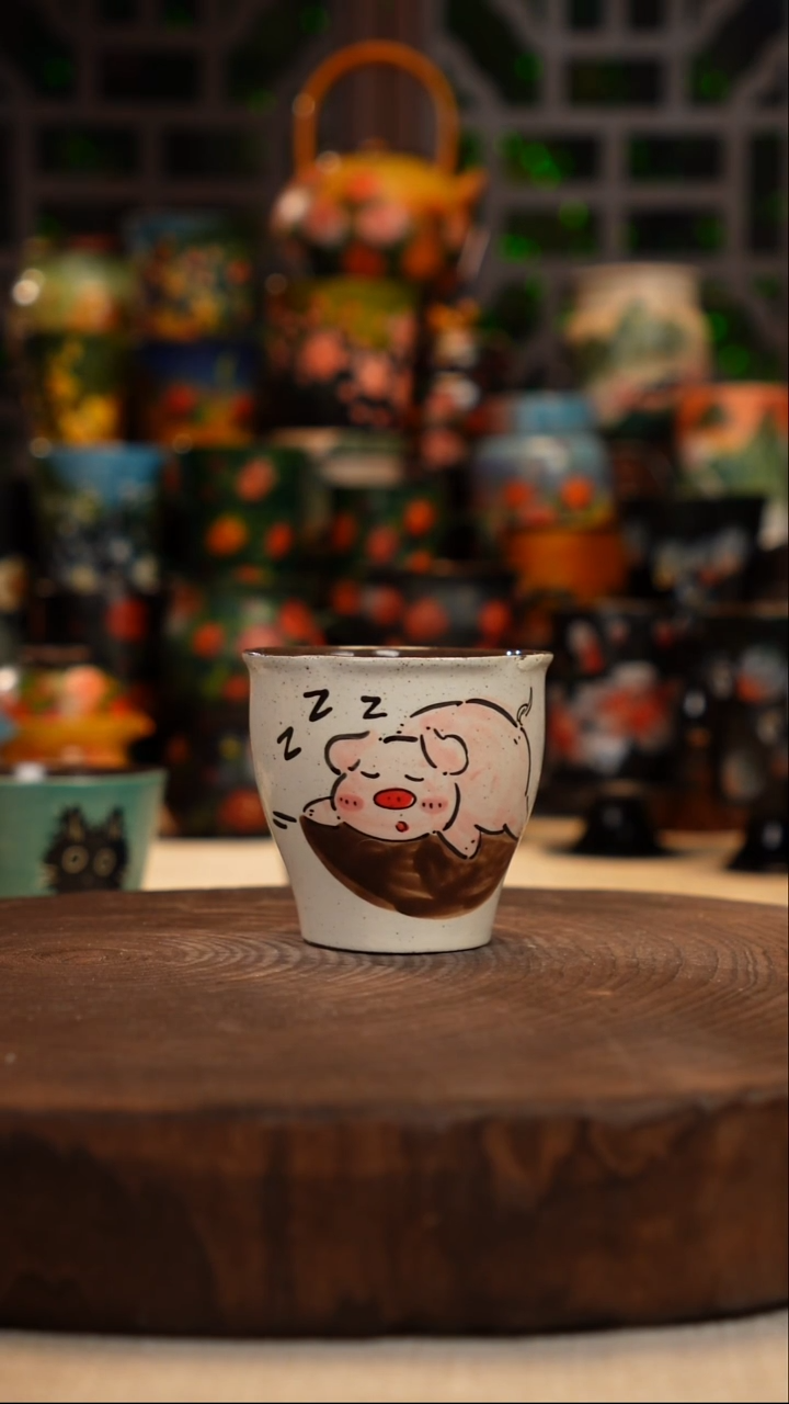    釉下彩   杯子