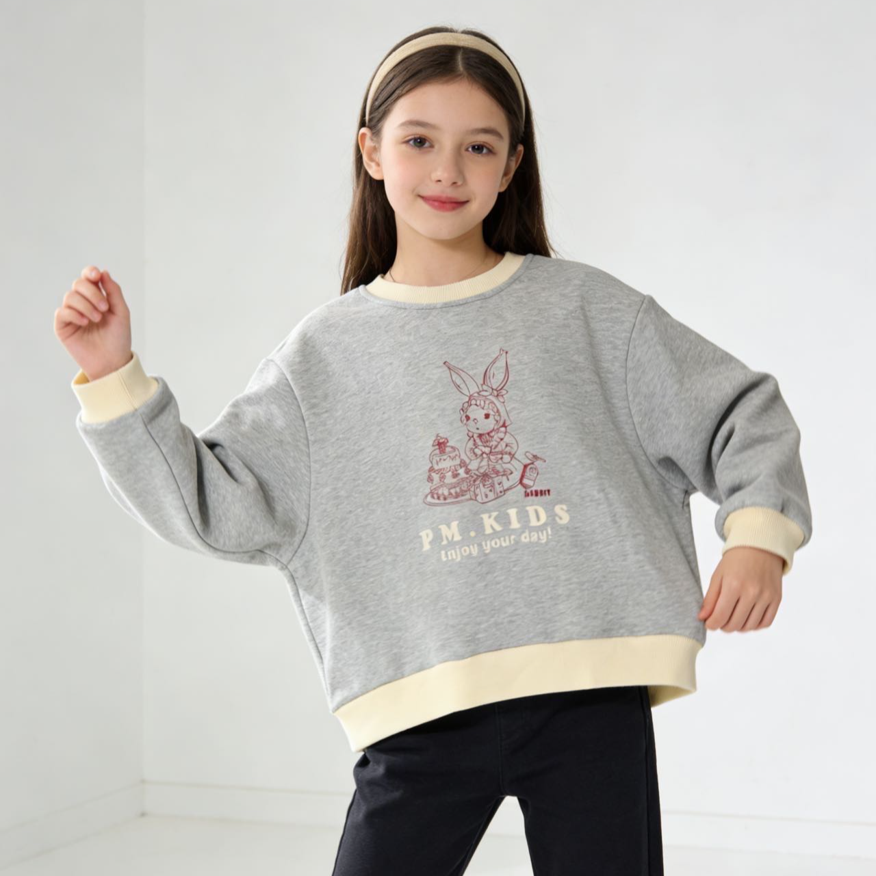 502高端专享老林家冬季休闲卫衣灰色（林）