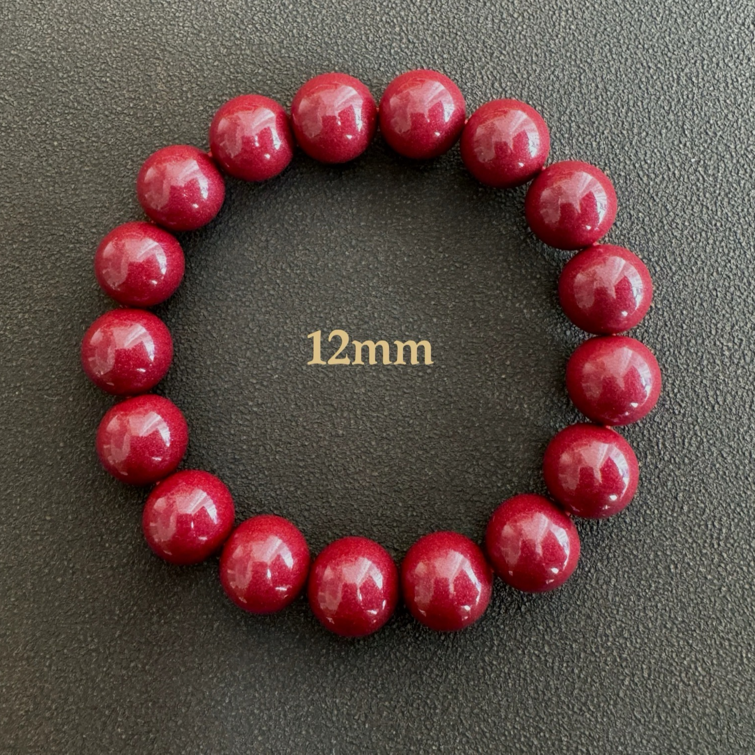 含辰砂工艺品12mm朱砂紫砂手串XS