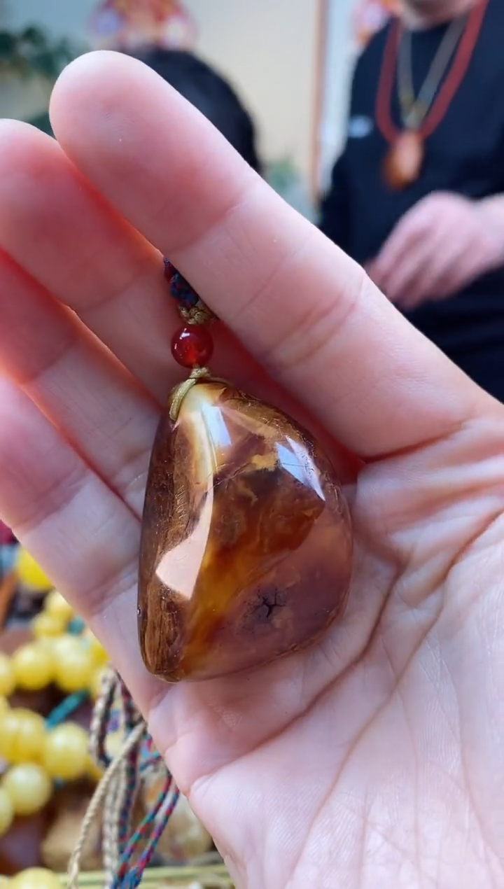 【闪购商品】蜜蜡颈饰未镶嵌吊坠