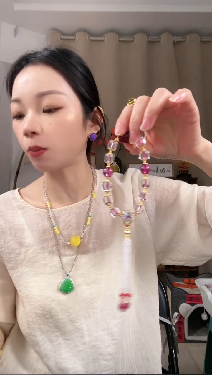 【闪购商品】琥珀颈饰未镶嵌E584EEEEE