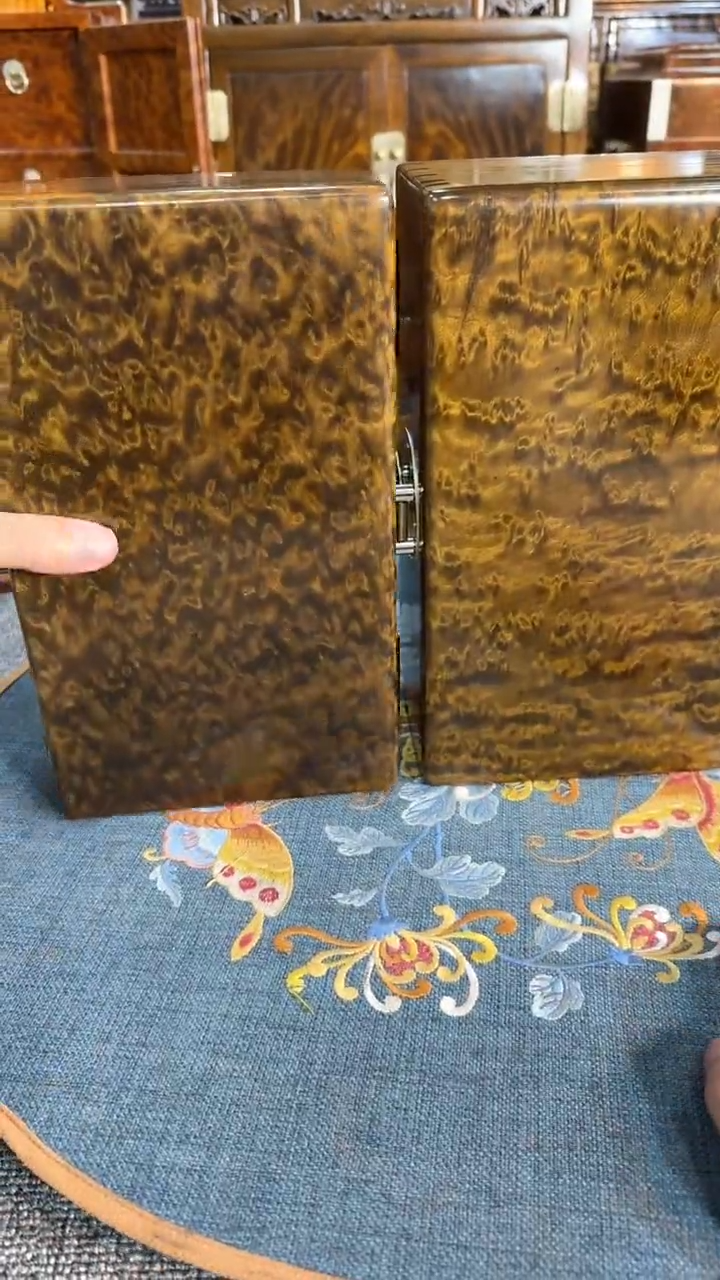 【闪购商品】乌木类成套家具阴沉首饰盒（大师工）  s38