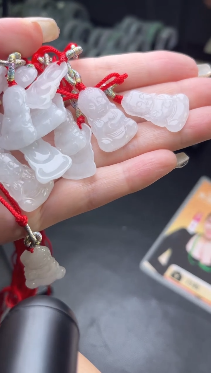 翡翠未镶嵌吊坠(赠链)DY20250614005多样性发一样