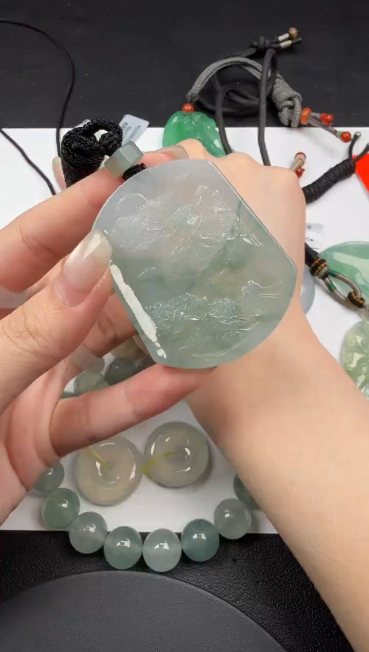 吊坠(不含链)未镶嵌翡翠-151翡翠饰品