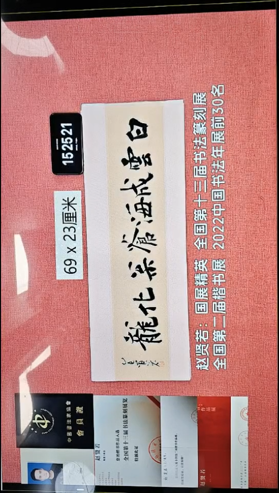 书法391    赵老师书法作品