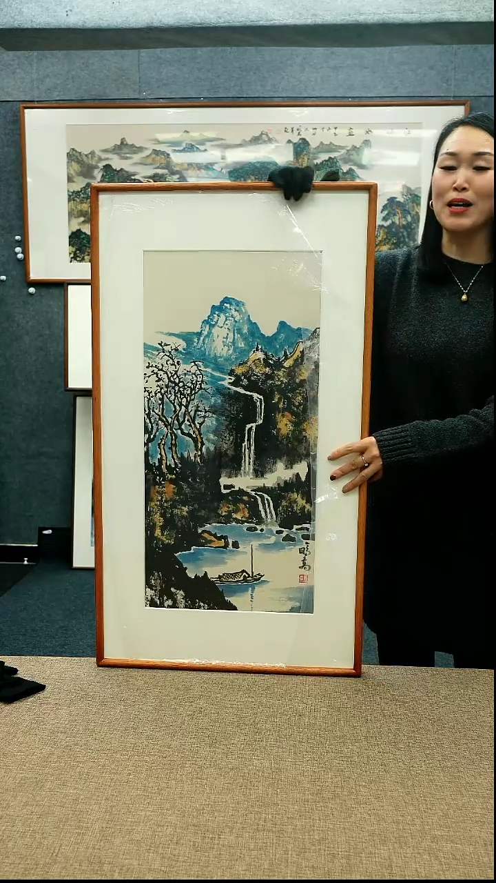 【闪购商品】国画102*52唐鹏高老师山水