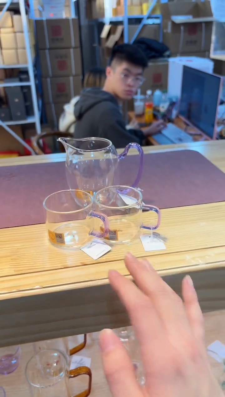 【闪购商品】禾器-清悦茶海-浅紫色+禾器清禾浅紫
