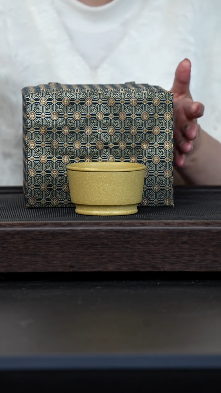 【闪购商品】紫砂茶壶梨皮本绿盒子+本绿马蹄杯