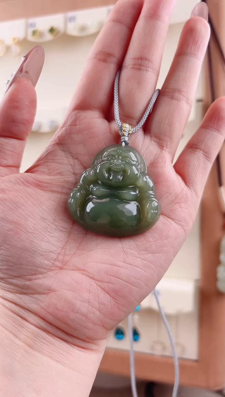 【闪购商品】和田玉吊坠(不含链)未镶嵌1