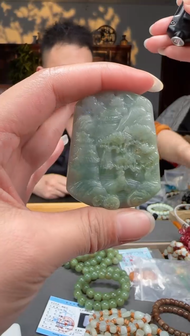 【闪购商品】翡翠颈饰未镶嵌拍一发一多样性发货