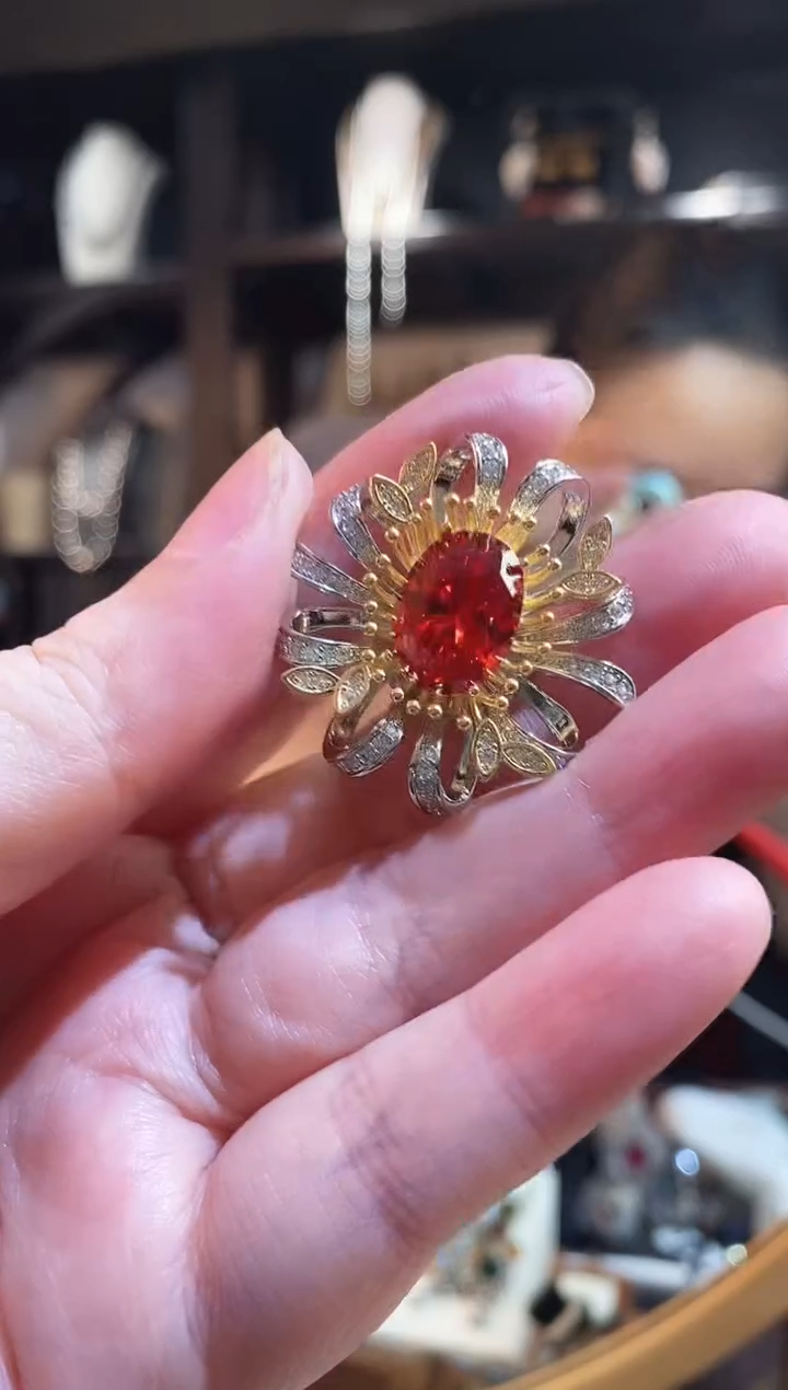 仿水晶铜合金高货 磁吸扣