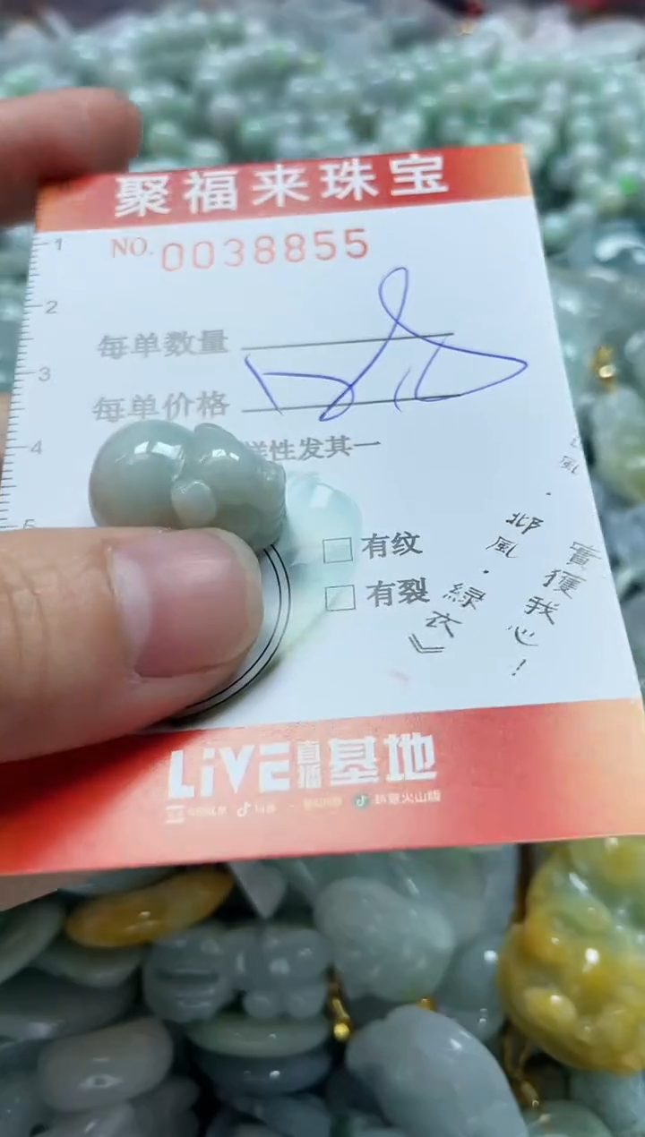 【闪购商品】翡翠颈饰未镶嵌闪购0038855