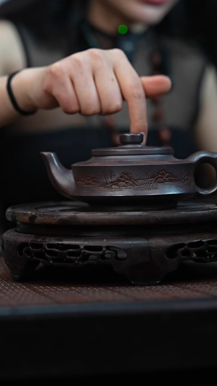 茶壶紫砂宜兴岁颐传砂原矿全手12