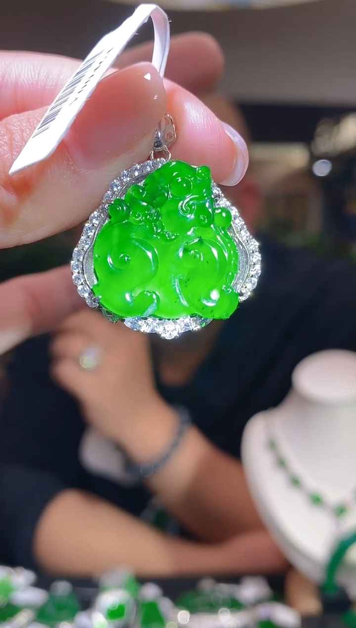 【闪购商品】翡翠颈饰未镶嵌多样性发其一