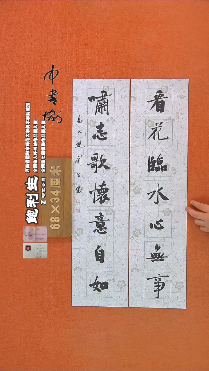 【闪购商品】书法198鲍利生书法作品