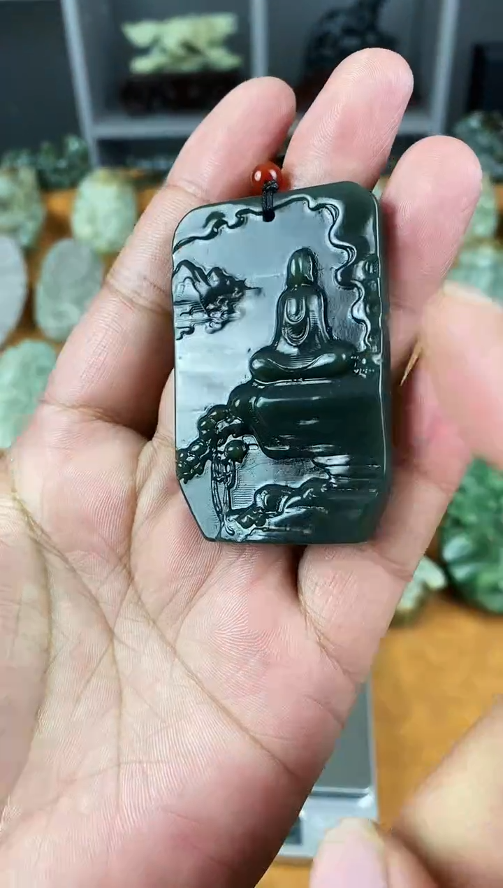 未镶嵌和田玉把件1