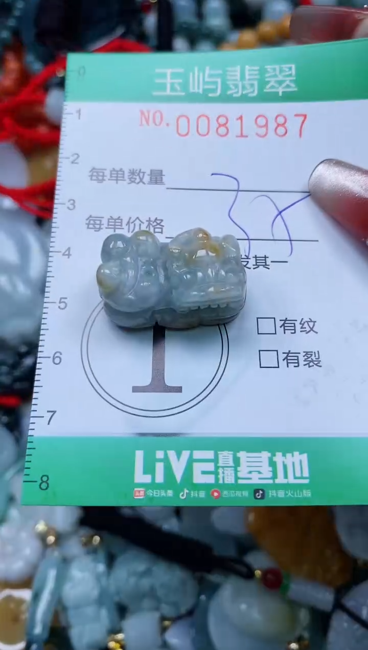 【闪购商品】翡翠颈饰未镶嵌闪购0081987