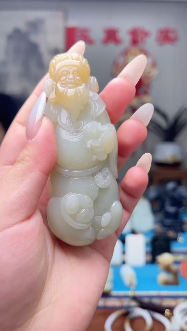 【闪购商品】和田玉挂件未镶嵌1