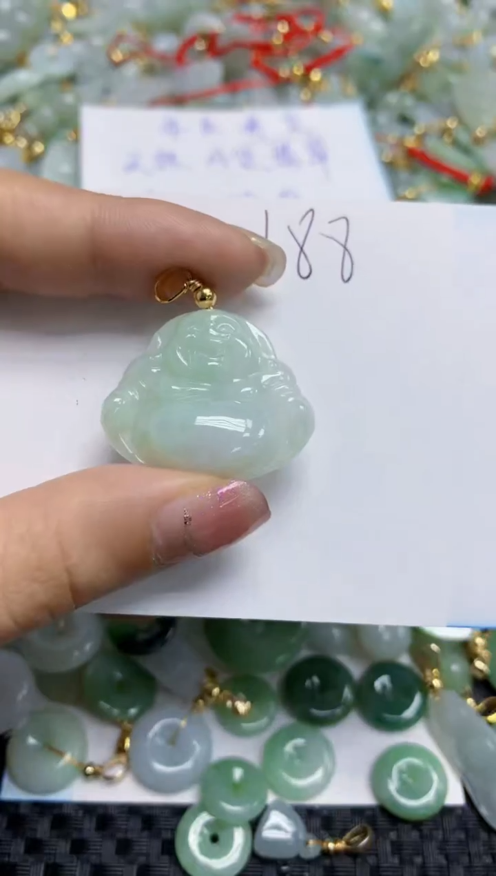 【闪购商品】翡翠颈饰合金   天然A货翡翠