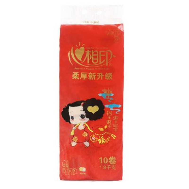 心相印卷筒纸有芯3层 180g*10卷（新老包装随机发）