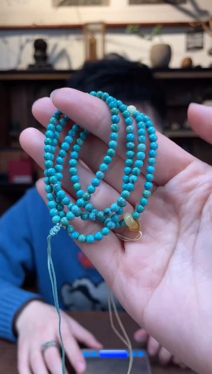 【闪购商品】绿松石长串未镶嵌绿松石长串YX