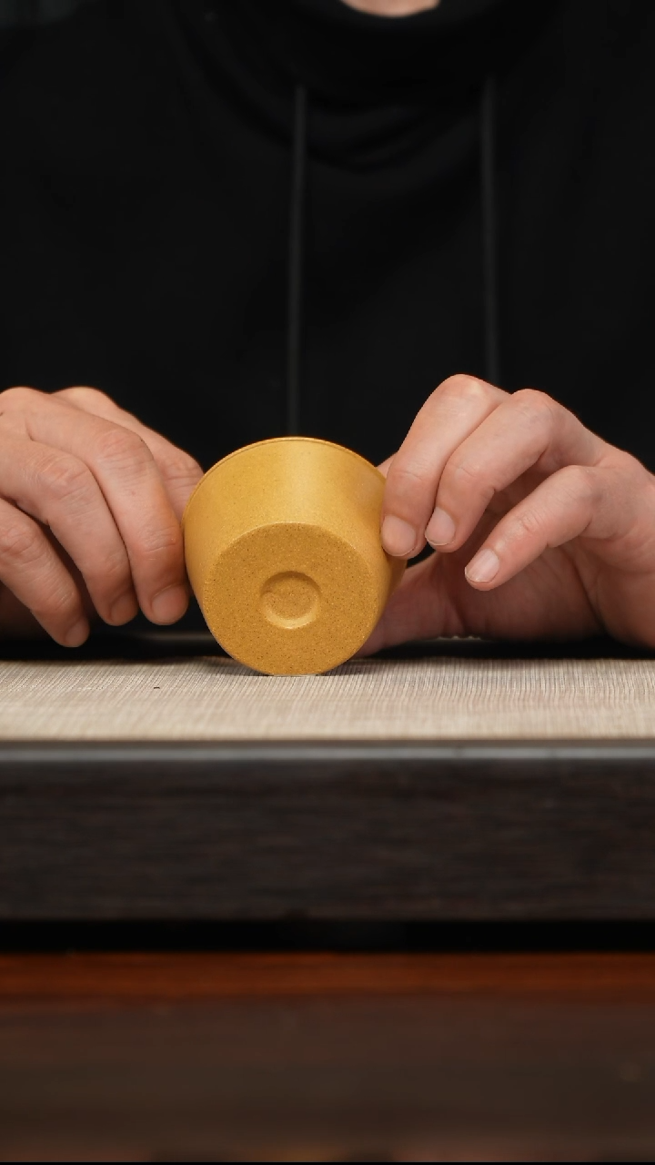 【闪购商品】紫砂茶壶黄金段元宝杯