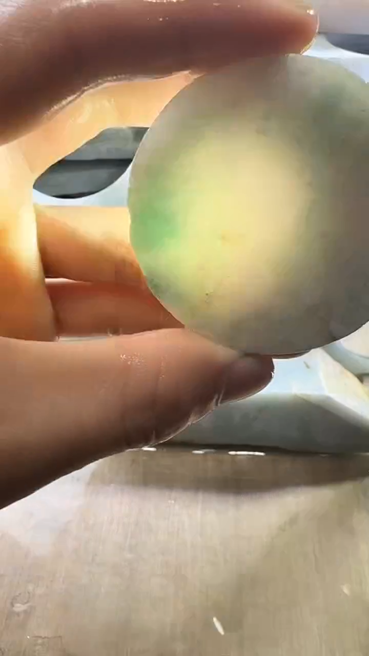 裸石翡翠天然翡翠A货花106