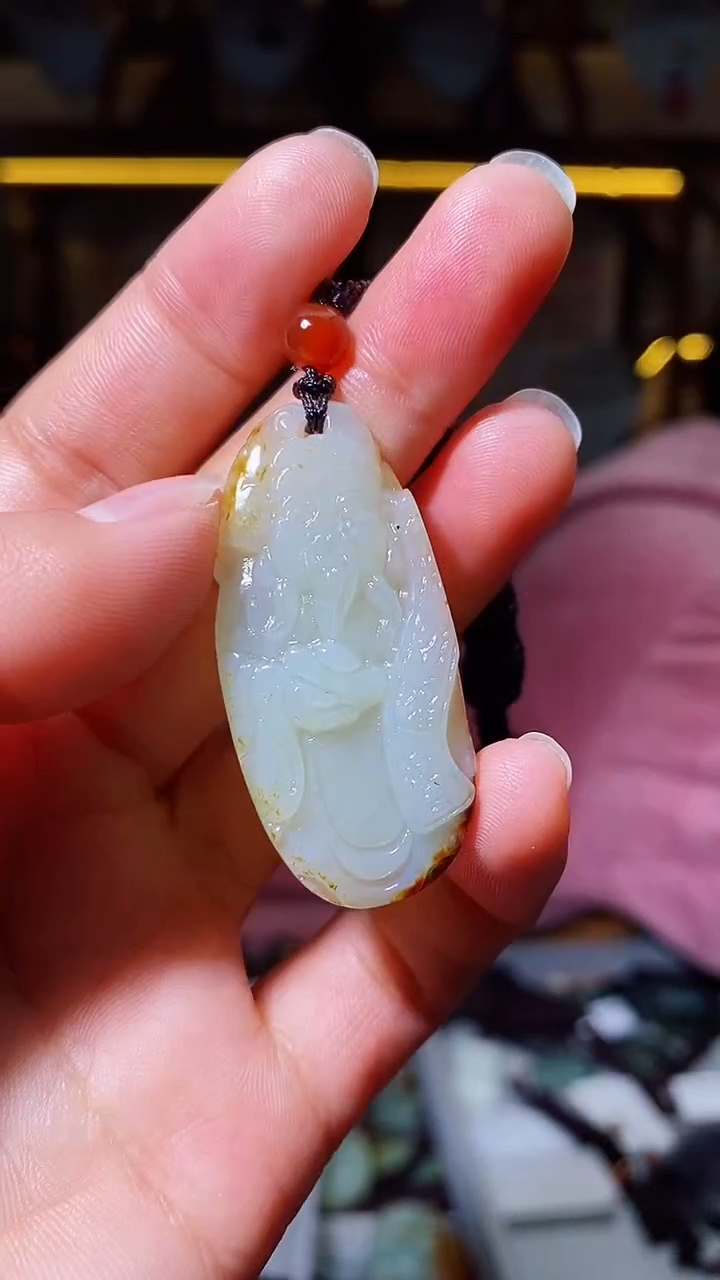 【闪购商品】和田玉挂件未镶嵌1