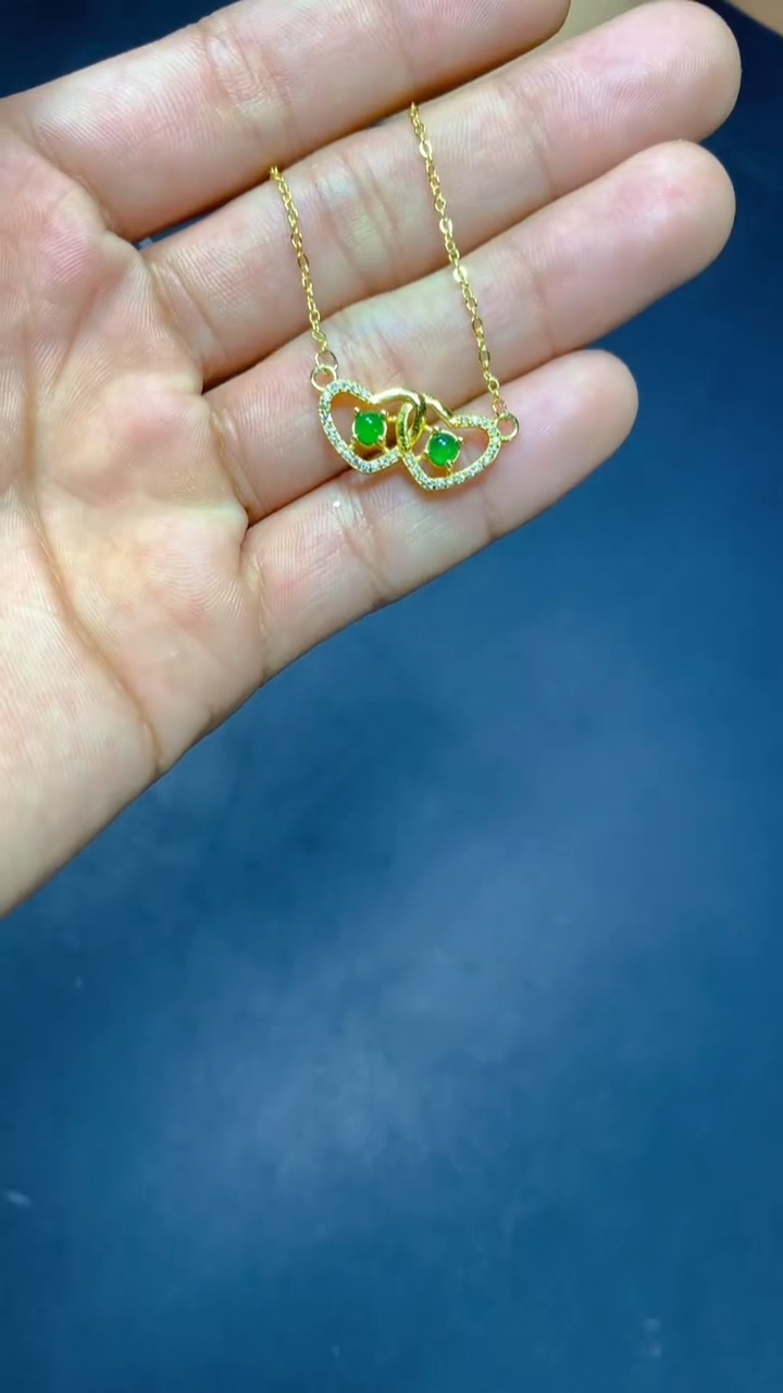 翡翠未镶嵌颈饰0816875739多样性发一件