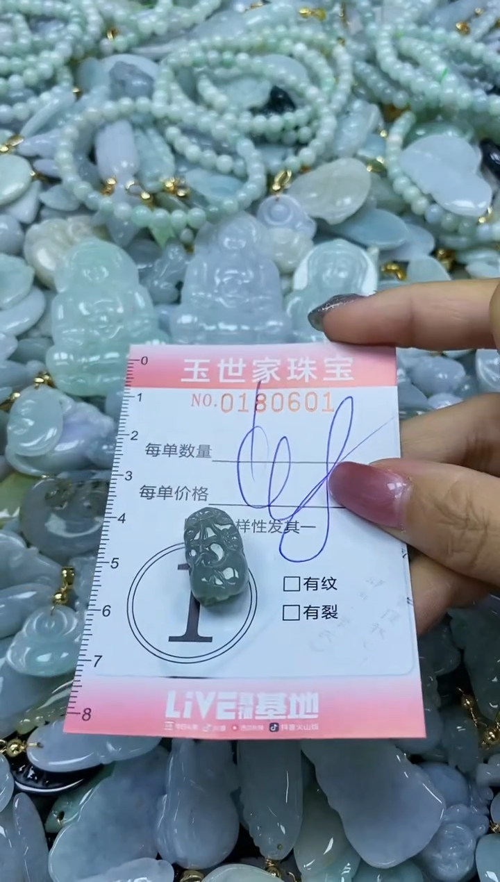 【闪购商品】翡翠颈饰未镶嵌闪购0180601