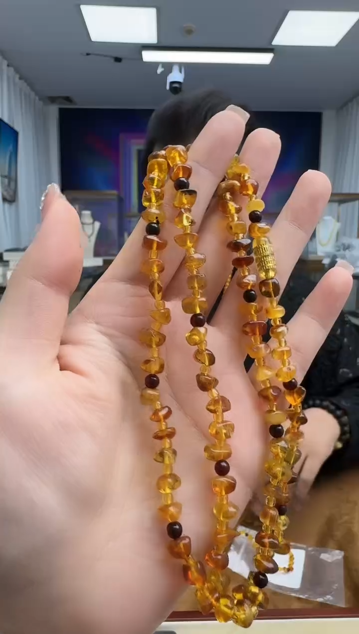 【闪购商品】琥珀手链未镶嵌（多样性发其一）