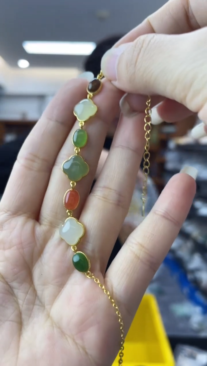 【闪购商品】和田玉·银S925镶嵌多样性一件发货