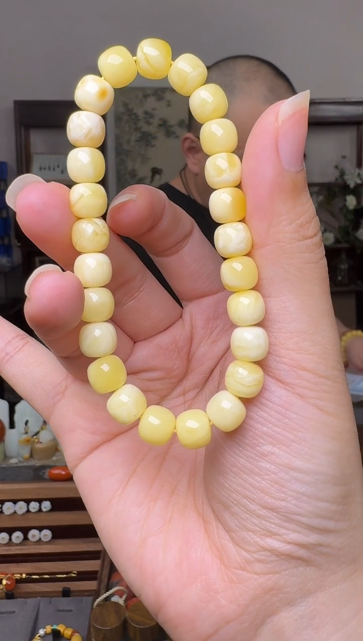 未镶嵌琥珀手链3391-多样性发其一 8.5mm