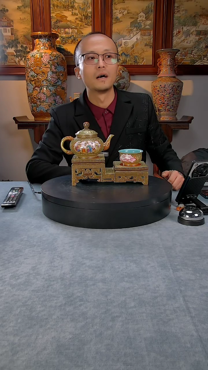 【闪购商品】珐琅彩茶壶精品陶瓷